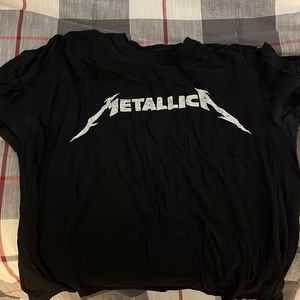 Metallica shirt XL